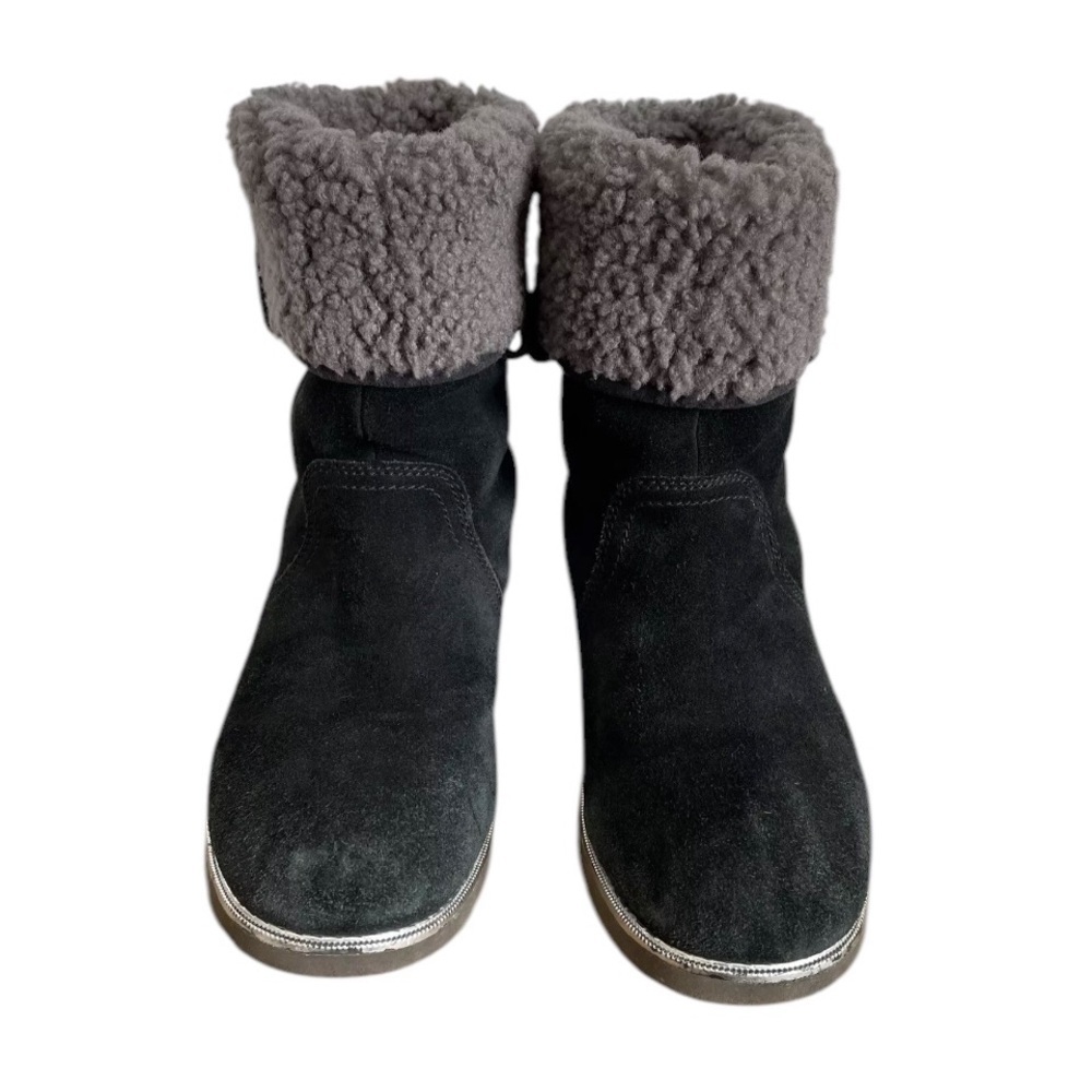 UGG Women’s Boots K Callie Girls Black Boots Size 6 - Picture 3 of 10